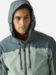Спортивная ветровка мужская Regatta Malandii RMW416-JW2 2XL Серая с синим и зеленым (5063516002000) - изображение 4