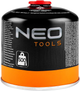 Газовий пальник NEO Tools туристичний + 2 газових картриджа 20-060 (5907558495263) - зображення 4