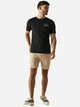 Футболка хлопковая длинная мужская Regatta Cline IX RMT296-T6N 2XL Черная с принтом (5063516005803) - изображение 3