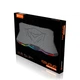 Підставка під ноутбук Gaming Cooling Pad CP4040 з підсвіткою RGB, 6 вентиляторів, 9-17 дюймів, чорна - зображення 9