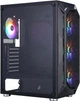 Корпус 1STPLAYER X6-BK-4F1 Black - изображение 3