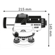 Профессиональный оптический нивелир Bosch Professional GOL 32 D : 120 м, 32 х зум, кейс - изображение 4