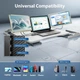 Монитор 15.6" портативный Teamgee S6 Full HD IPS 60 Гц Б/В - изображение 3