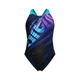 Купальник закритий для жінок Arena FLOW SWIMSUIT V BACK LB темно-синій Жін 38 008935-790 38 - зображення 1