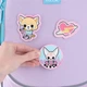 Набор бейджей на липучке Kite Aggretsuko, 3 шт. (AR25-3012) - изображение 5