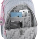 Рюкзак для подростка ортопедический Kite Education Teens Molang, для девочек, серый (ML25-8001L) - изображение 4