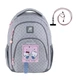 Рюкзак школьный для подростка ортопедический Kite Education Teens Hello Kitty, для девочек, серый (HK25-905M) - изображение 1