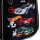 Рюкзак школьный каркасный ортопедический для первоклассника Kite Education Hot Wheels, для мальчиков, черный (HW25-555S) - изображение 4