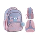 Рюкзак школьный каркасный ортопедический для первоклассника GoPack Education Lovely Bears, для девочек, сиреневый (GO25-597M-2) - изображение 2