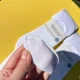 Мужские хлопковые носки следы белые Корона с силиконом на пяте, 5 пар/41-47р - изображение 2