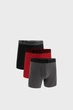 Трусы-боксерки мужские Under Armour Ua Performance Cotton - Solid 6 3Pk LG Комбінований 1383889-025 - изображение 1