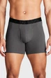 Трусы-боксерки мужские Under Armour Ua Performance Cotton - Solid 6 3Pk LG Комбінований 1383889-025 - изображение 2