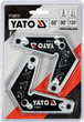 Magnetyczne uchwyty spawalnicze YATO 5mm 10kg 2szt (YT-08721) - obraz 3
