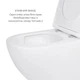 Унитаз подвесной Jay Ultra Quiet QT07335177W 485х360х320 + Tern Ultra Quiet QT17332303ASW 490x365x325 - изображение 4