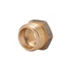 Футорка латунна Thermo Alliance Standart 1/2"×3/8" НВ (зовнішня-внутрішня), PN25 - изображение 1
