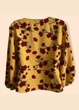 Топ женский в цветочный принт TopShop Желтый 16754 S (на укр 40-42) - изображение 3