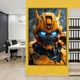 Картина на полотні 40х60см - Трансформери Bumblebee. Інтер'єрна картина на холсті для дому та офісу. Яскравий постер - зображення 1