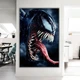 Картина на полотні 40х60см - Angry Venom. Інтер'єрна картина на холсті для дому та офісу. Яскравий постер - зображення 1