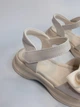 Босоножки для девочки Apawwa 1686 beige беж р. 36-21,2 см - изображение 3