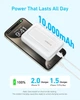 Магнітний Magsafe павербанк Anker A1684 10000 mah з бездротовою зарядкою для iPhone УМБ Блакитний - зображення 4