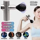 Портативний вібраційний масажер для тіла міні-пістолет Fascial Gun Mini Massage 2021 акумуляторний Сірий - зображення 1