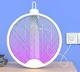 Пастка-мухобійка електрична LY474, акумуляторна, з УФ-режимом, USB Білий - зображення 3