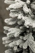Искусственная елка Литая в горшке 1м Снежная зеленая Самая пышная - изображение 2