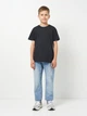 Подростковая футболка для мальчика Nike K Ss Crew Akf Nby HQ1467-010 137-147 см Черная (197599685012) - изображение 3