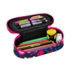Пенал CoolPack Campus Lady Color "Кольорові листочки" 1 відділення + органайзер для ручок на блискавці синій (F062702) - зображення 2