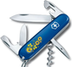 Складной швейцарский нож Victorinox Spartan ARMY, синий, эмблема "Цветы", 12 функций - Vx13603.2_T1050u - изображение 1