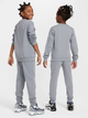 Детский спортивный костюм (свитшот + штаны) Nike K Nsw Tracksuit Poly Crew Hbr FD3090-084 122-128 см Серый (196609344901) - изображение 8