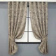 Комплект коротких штор VR-Textil Жаккард Sultan YL № 1208ш Бжево-серый 130х170 см 2 шт (35-0009) - изображение 1