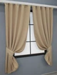Комплект штор коротких VR-Textil Bagema Rvs № 1240ш Бежевий 130х170 см 2 шт (35-0029) - зображення 2