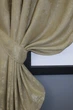 Комплект коротких штор VR-Textil Жаккард Sultan XO № 1284ш Золотистый 130х170 см 2 шт (35-0087) - изображение 4