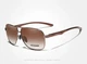 Мужские поляризационные солнцезащитные очки KINGSEVEN N7188 Brown - изображение 3