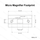 Магнифер Vector Optics Paragon 3x18 Mini Magnifier SCMF-33 3x - изображение 4