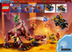 Zestaw klockow LEGO Ninjago Lawowy smok zmieniajacy sie w fale ognia 479 elementow (71793) (955555909441089) - Outlet - obraz 10