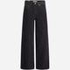 Jeansy rurki damskie z wysokim stanem Levi's A6081-0001 25-30 Czarne - obraz 5
