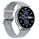 Розумний смарт годинник Smart Melisia Silver Rubber, 2 ремінці - зображення 4