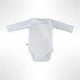 Детское боди ZEYNO&MEMO organic cotton wear 56 см Белый (0797) - изображение 2
