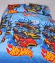 Комплект постельного белья подростковый Бязь Машинки Hot Wheels 143х210 см - изображение 1