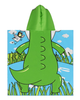 Ręcznik ponczo Nils AQUA NAR20 85 x 60 cm Crocodile (5908261680250) - obraz 2