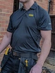 Поло рабочее DeWalt Rutland Polo DWC125-013 L Черное с серым (5055160056775) - изображение 5