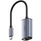 Переходник Cudy USB 3.0 Type C to Ethernet RJ45 M-F 1000Mb Grey (UE10C) - изображение 1