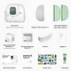 Автоматический смарт лоток для кошек PETKIT Purobot Max Pro with Camera 65л White (P9904) - изображение 2