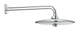 Верхній душ з настінним кронштейном Grohe Euphoria (26458000) - изображение 1