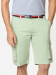 Spodenki męskie cargo bawełniane Lee Cooper Simone-9802 40 Zielone (5905991723400) - obraz 1