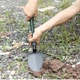 Лопата кирка складная туристическая походная в чехле 5 в 1 компас, пила, открывашка - изображение 9