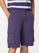 Spodenki męskie cargo bawełniane Lee Cooper Simone-9802 34 Fioletowe (5905991723318) - obraz 1