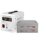 Комплект резервного живлення UPS 500VA+АКБ GEL 780W LogicPower 9831 (ДБЖ 350W+65Ah батарея гелева) - изображение 2